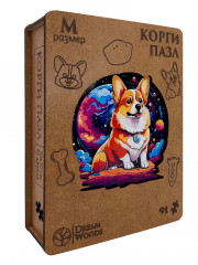 Пазл деревянный «Корги» - Фото 8