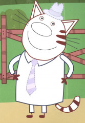 Три кота. Лесные котики. Аппликация-раскраска - Фото 1