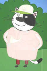 Три кота. Лесные котики. Аппликация-раскраска - Фото 3