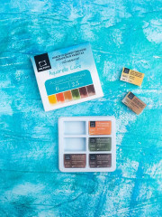 Набор красок акварельных «Осенний» - Фото 11