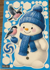 Новогодние наклейки - Фото 1