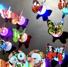 Набор наклеек интерьерных светящихся «Бабочки» - Фото 2