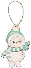 Набор новогодних украшений «Малыш снеговик» - Фото 3