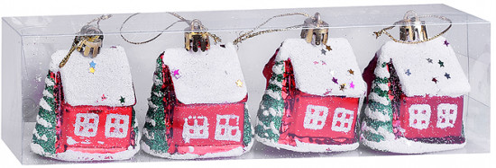 Набор новогодних украшений «Снежный домик»