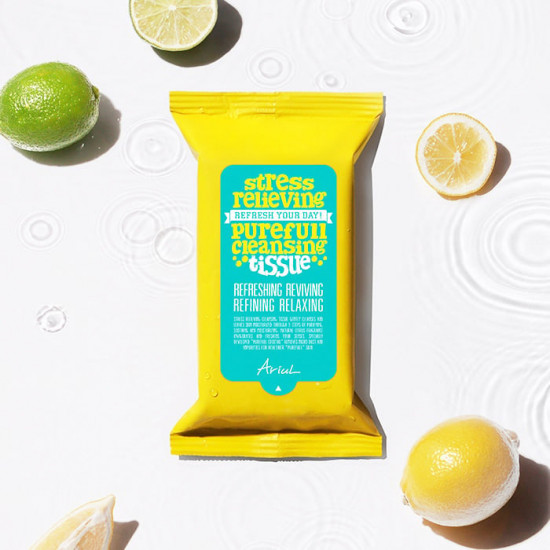 Салфетки для снятия макияжа «Stress Relieving Purefull»