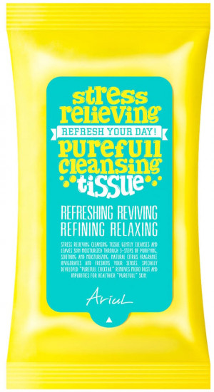 Салфетки для снятия макияжа «Stress Relieving Purefull»