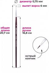 Кисть «Frida» - Фото 1