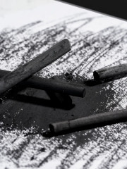 Уголь для рисования натуральный - Фото 1