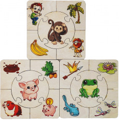 Пазл «Животные в загадках» - Фото 1