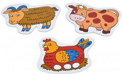 Пазл-мозаика напольный «На ферме» - Фото 2