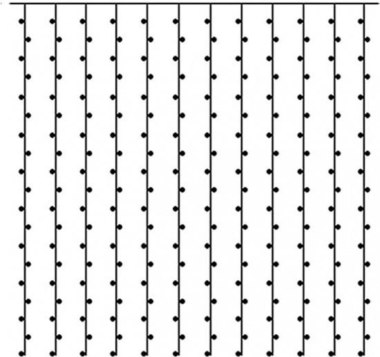 Электрогирлянда «Водопад»