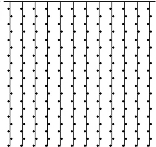 Электрогирлянда «Водопад»