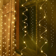 Электрогирлянда-занавес - Фото 1