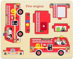 Пазл «Пожарная машина» - Фото 1