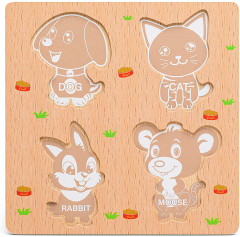 Пазл-вкладыш «Малыши» - Фото 3