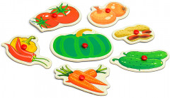 Пазл-вкладыш «Овощи» - Фото 3