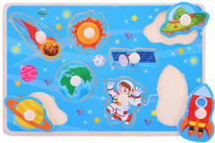 Пазл-вкладыш «Полет в космос» - Фото 1