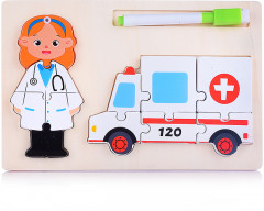 Пазл-вкладыш «Профессии» - Фото 2