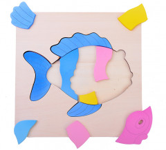 Пазл-вкладыш «Рыбка» - Фото 2