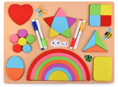 Пазл-вкладыш «Яркая картинка» - Фото 1