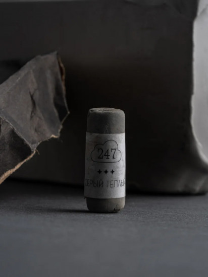 Пастель сухая художественная, 247 серый теплый