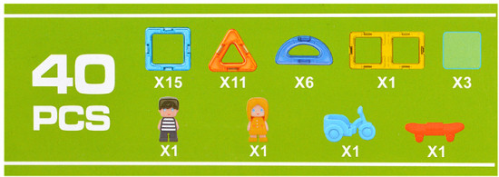 Конструктор магнитный «Геометрия»