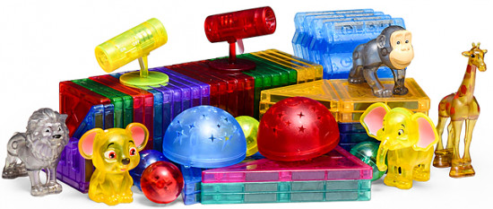 Конструктор магнитный «Животные африки»