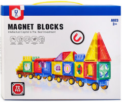 Конструктор магнитный «Строитель» - Фото 3