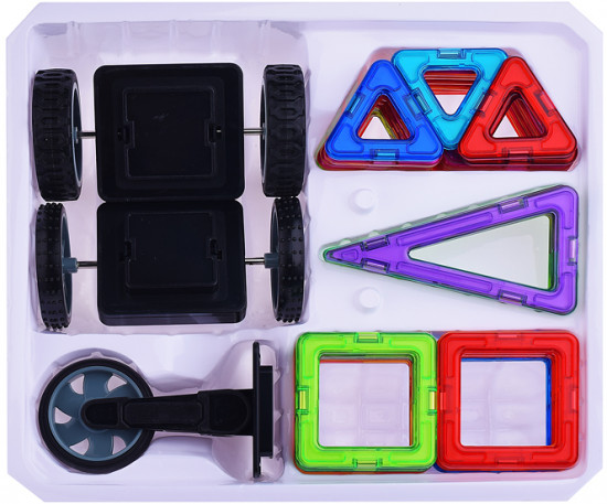 Конструктор магнитный «Цветные магниты»