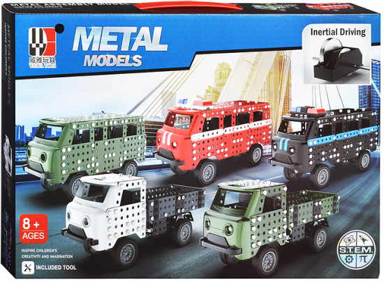 Конструктор металлический «Буханка с кузовом»