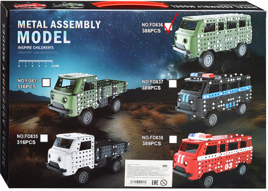 Конструктор металлический «Буханка»