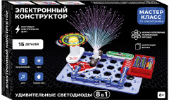 Конструктор электронный «Удивительные светодиоды 8в1» - Фото 2