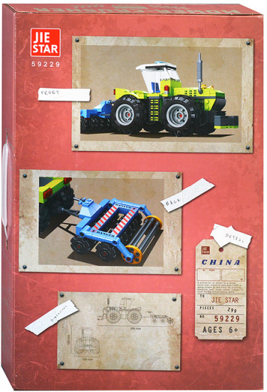 Конструктор «Сельскохозяйственный трактор»