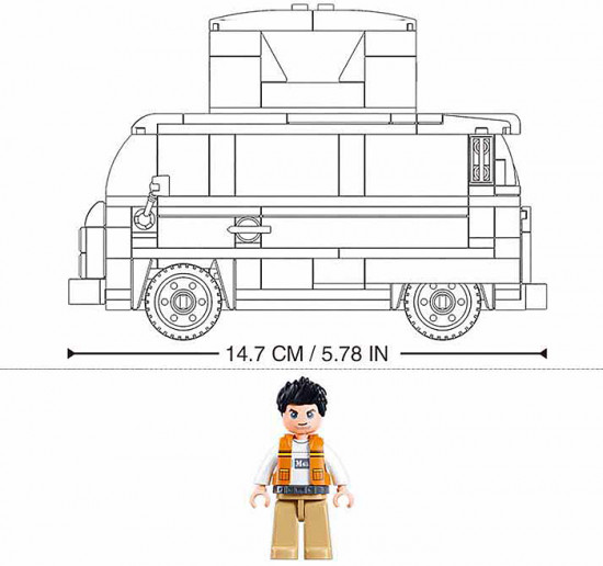 Конструктор «Фургончик выездная кухня»