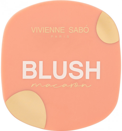 Румяна для лица «Macaron», оттенок 01 Персиковый