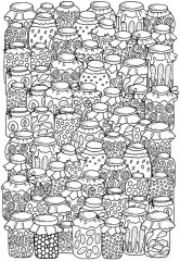 Раскраска для восстановления сил. Раскраска антистресс на пружине - Фото 1