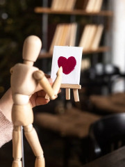 Мини-мольберт с холстом - Фото 10