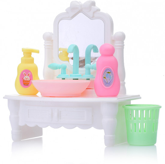 Кукла с аксессуарами «Ванная комната»
