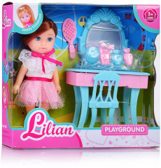 Кукла с аксессуарами «Кристина с туалетный столиком» - Фото 4