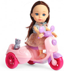 Кукла с аксессуарами «Лидочка в мини путешествии с питомцами» - Фото 1