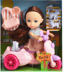 Кукла с аксессуарами «Лидочка в мини путешествии с питомцами» - Фото 4