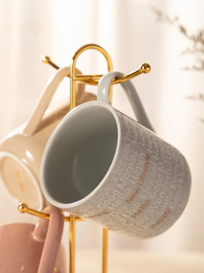 Набор кружек на подставке «Good Morning»