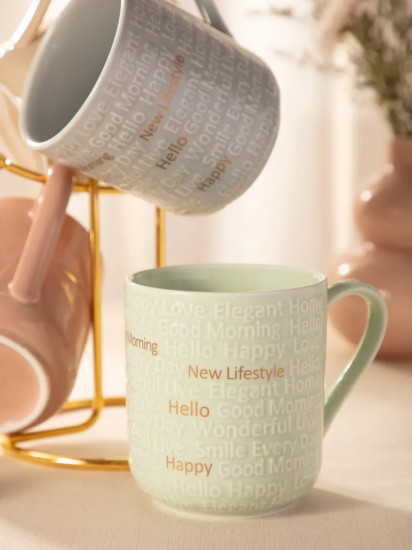 Набор кружек на подставке «Good Morning»