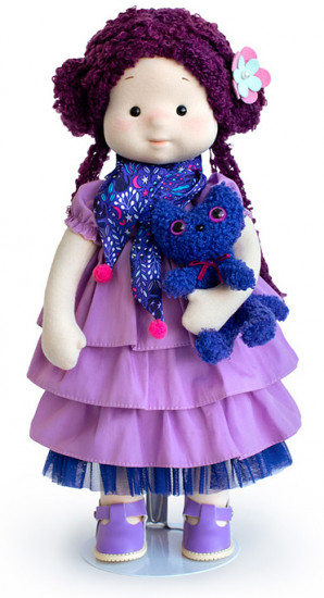 Кукла «Тиана с кошечкой Черничкой»