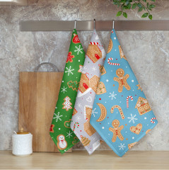 Полотенце вафельное «Имбирная сказка» - Фото 2