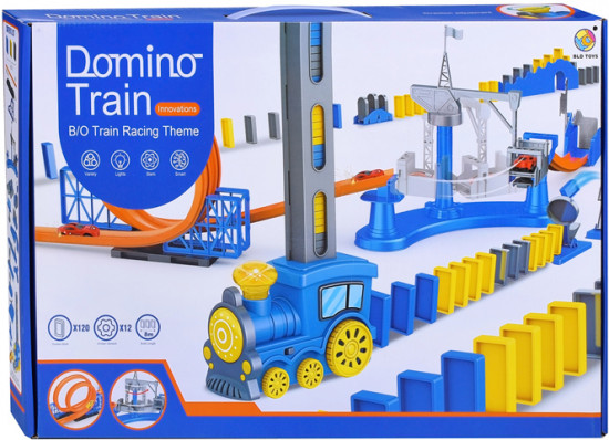 Набор игровой «Путь из домино с паровозиком»