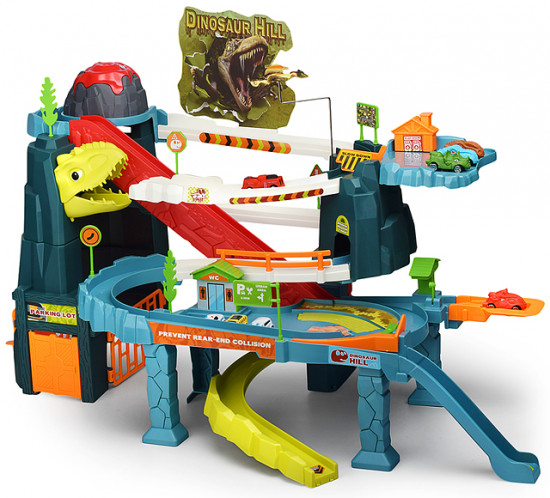 Паркинг-трек «Вулканический холм с динозавром»