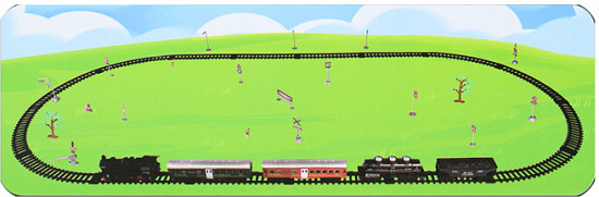 Железная дорога «Train tracks»