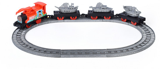 Железная дорога с кораблями
