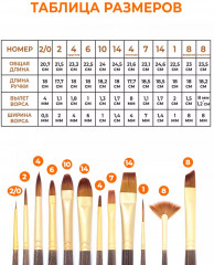 Набор кистей в пенале-скрутке - Фото 2